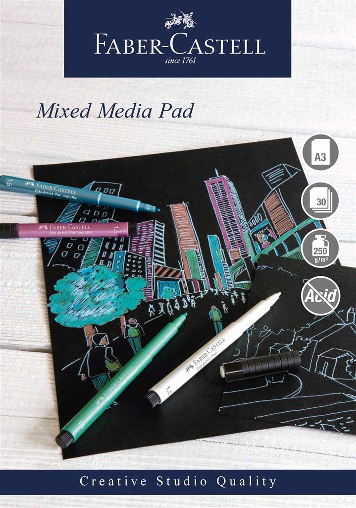 faber-castell a3 mixed media pad