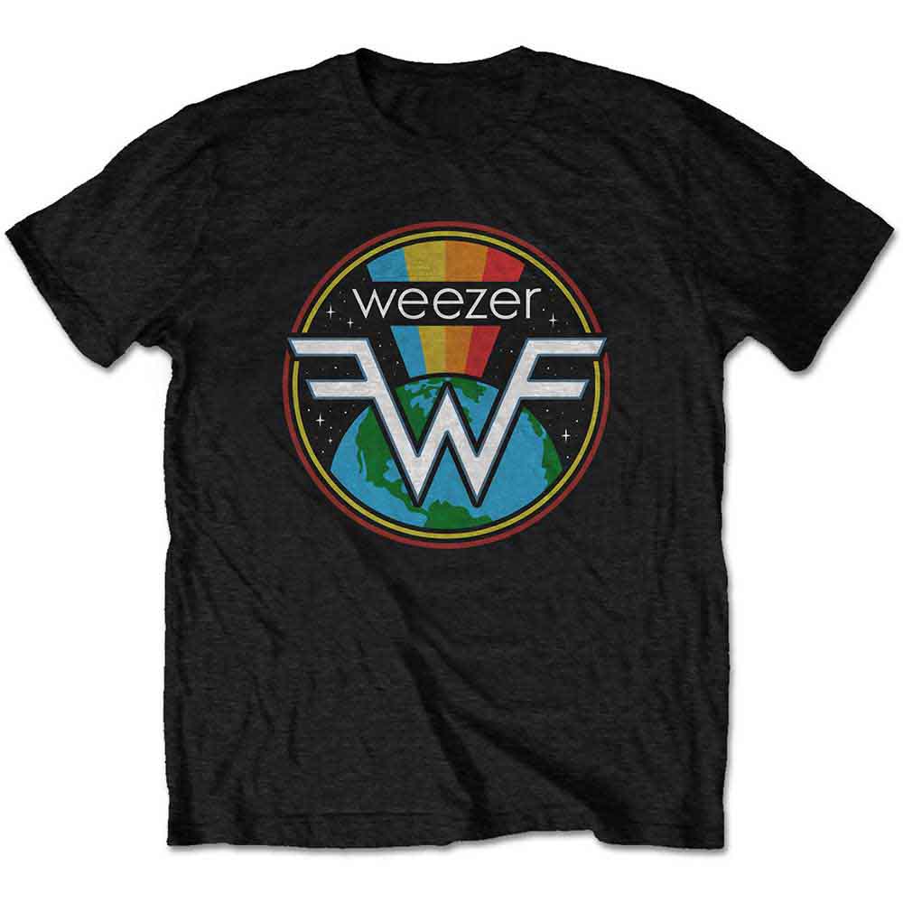 Weezer Unisex T-Shirt Symbol Logo Black (M)