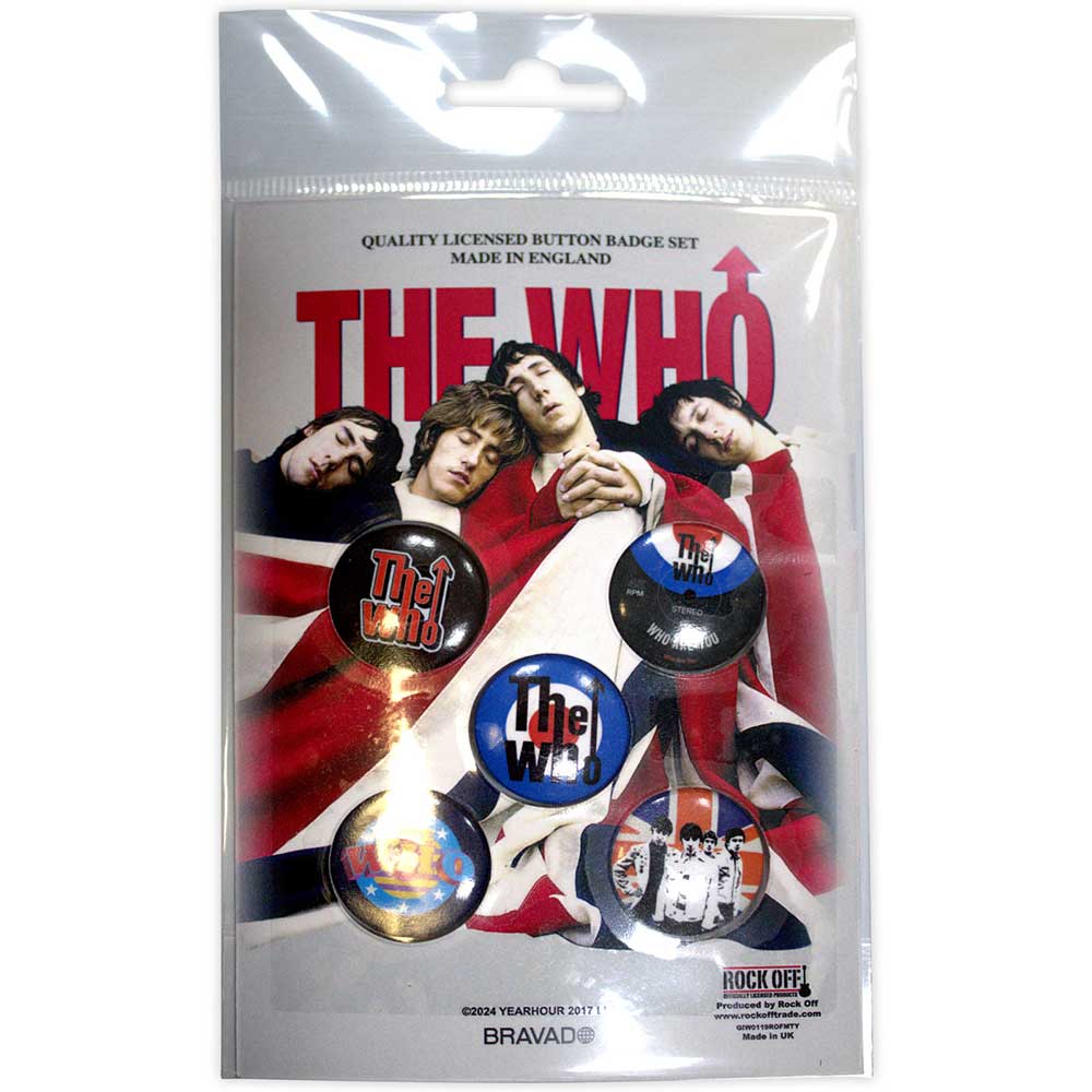 The Who Button Badge Pack Target
