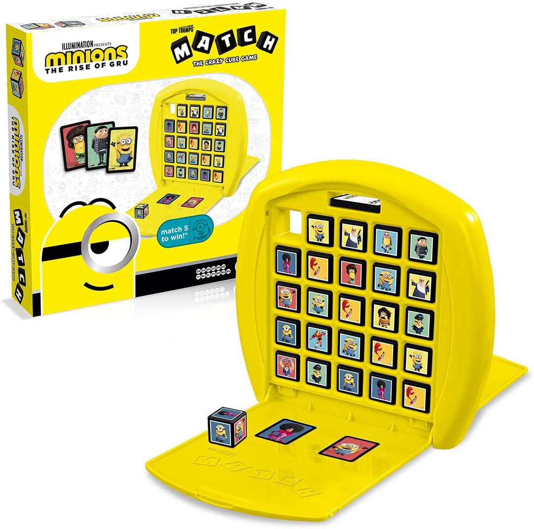 Top Trumps Match Minions The Rise of Gru Game