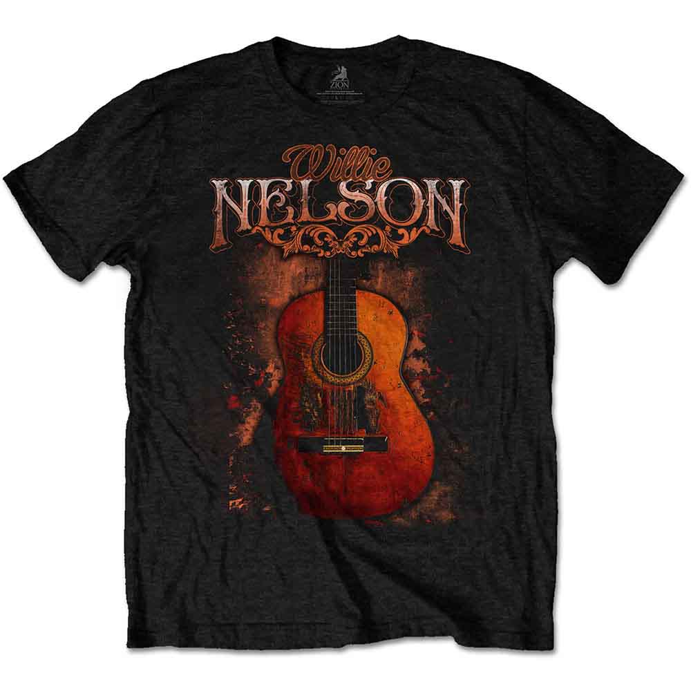 Willie Nelson Unisex T-Shirt Trigger Black (XL)