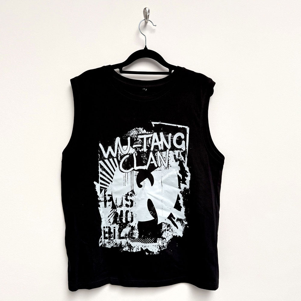 Wu-Tang Clan Unisex Tank T-Shirt Graffiti Black (S)