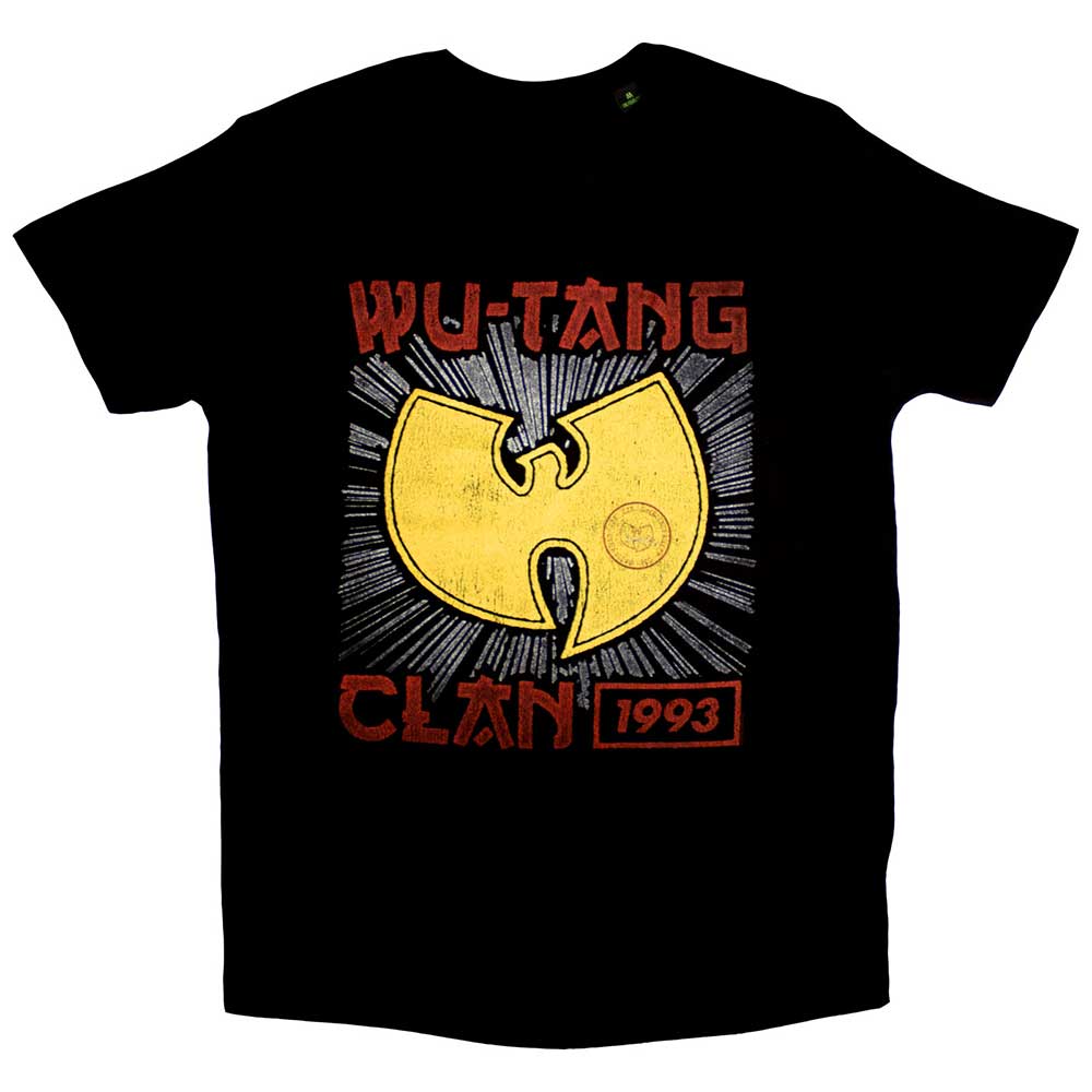Wu-Tang Clan Unisex T-Shirt Tour '93 Black (XL)