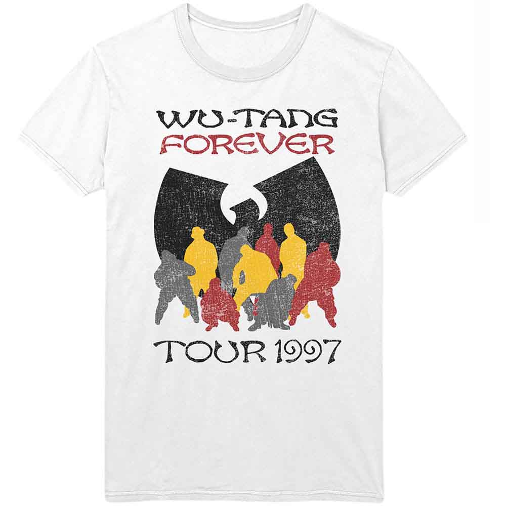 Wu-Tang Clan Unisex T-Shirt Forever Tour '97 White (S)
