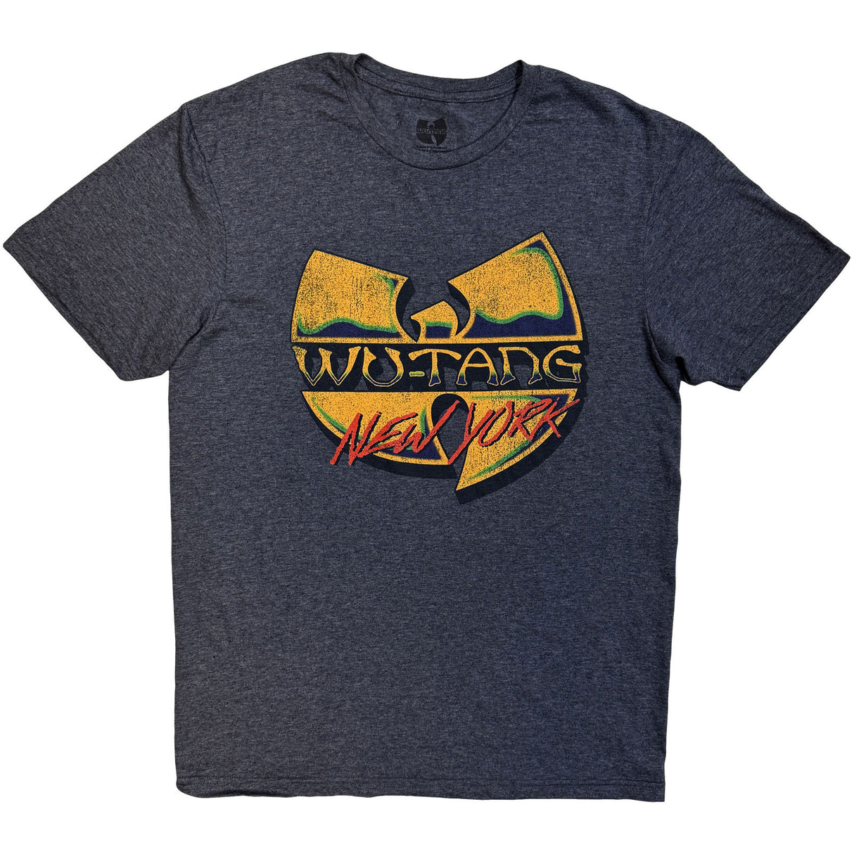 Wu-Tang Clan Unisex T-Shirt New York V2 Denim Blue (S)
