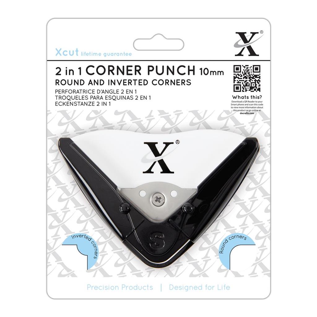 Xcut 2-in-1 10mm Corner Punch