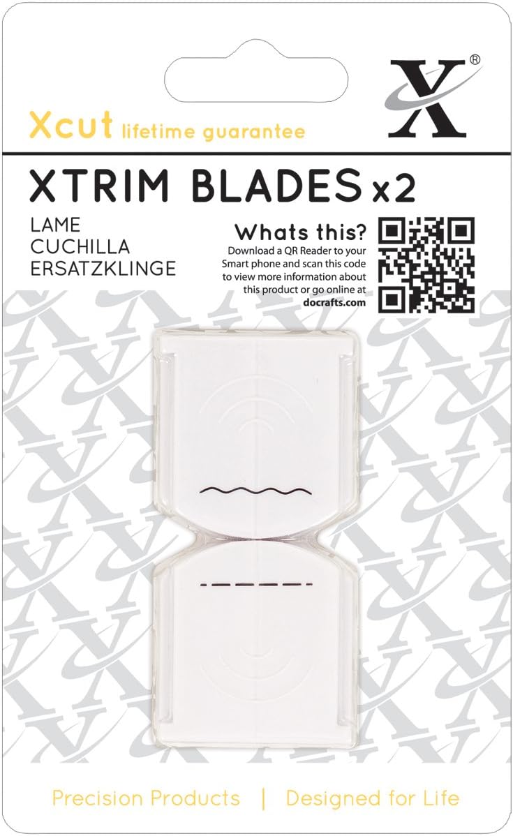 Xcut 13" Replacement Blades for Xtrim - Perforated and Wave (2pk)