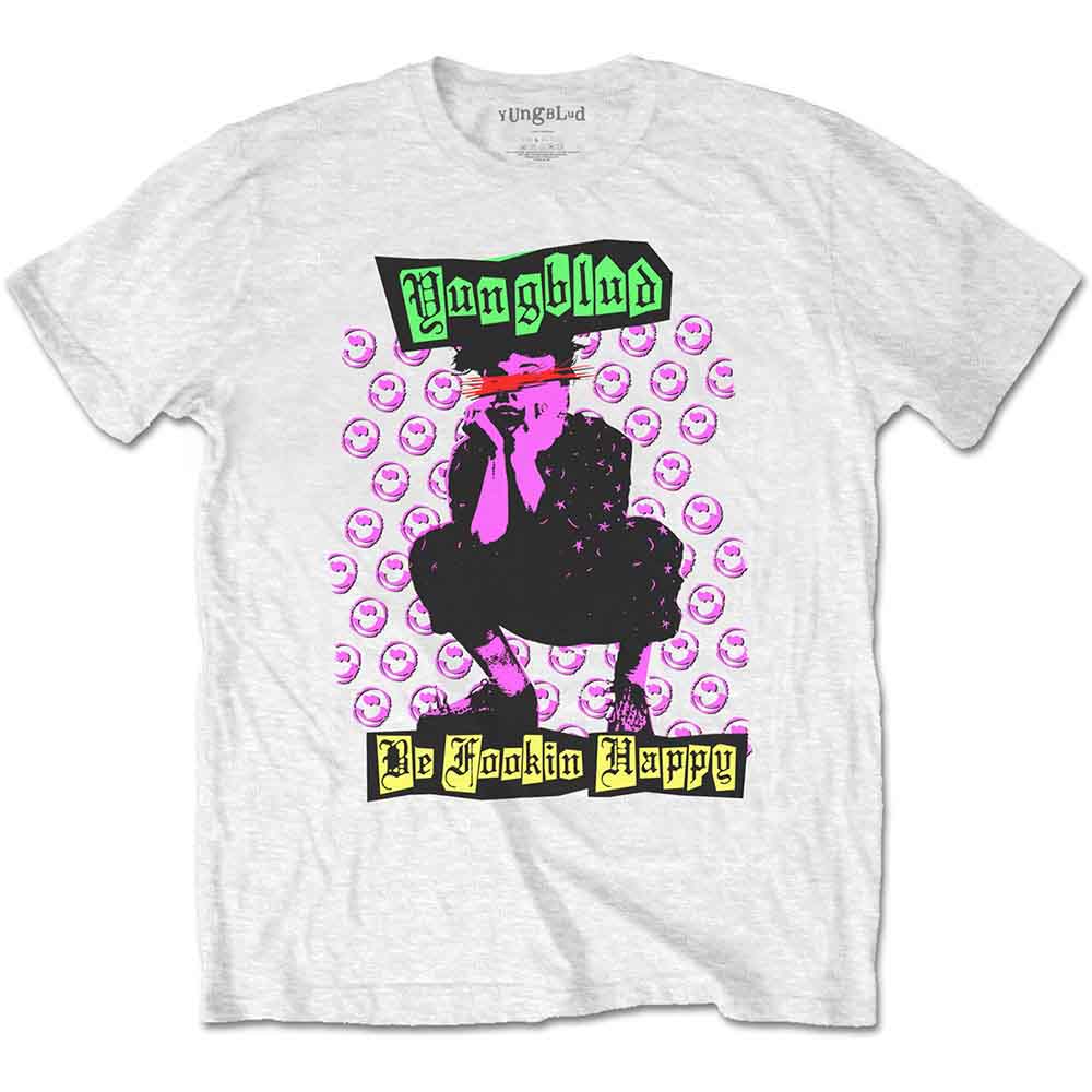 Yungblud Unisex T-Shirt Punker White (XL)