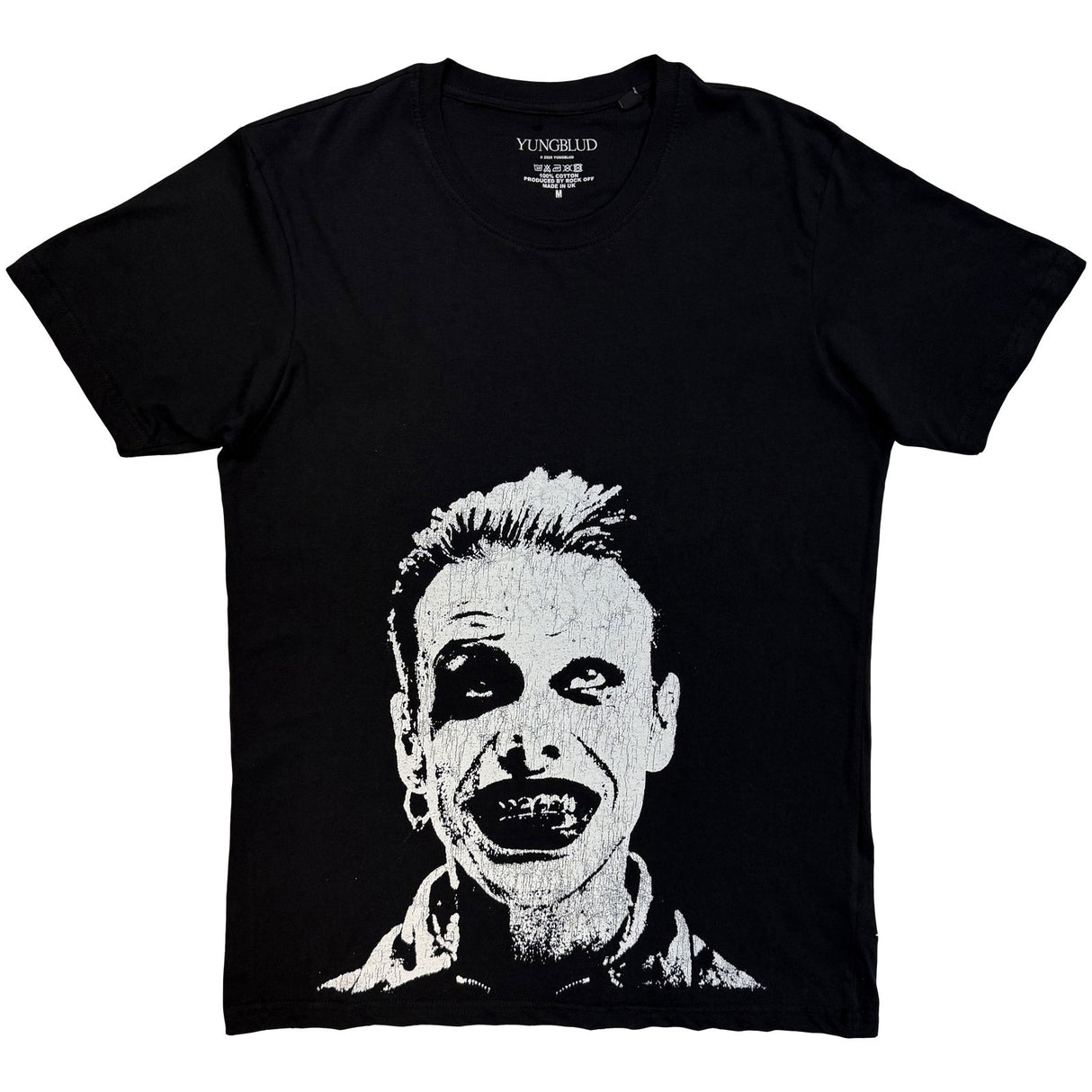 Yungblud Unisex T-Shirt Mono Grin Black (XL)