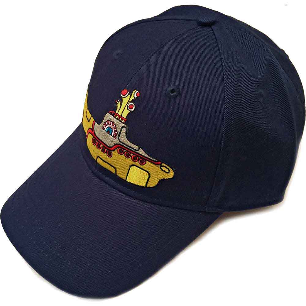 The Beatles Men's Baseball Cap Yellow Submarine (Navy Blue)