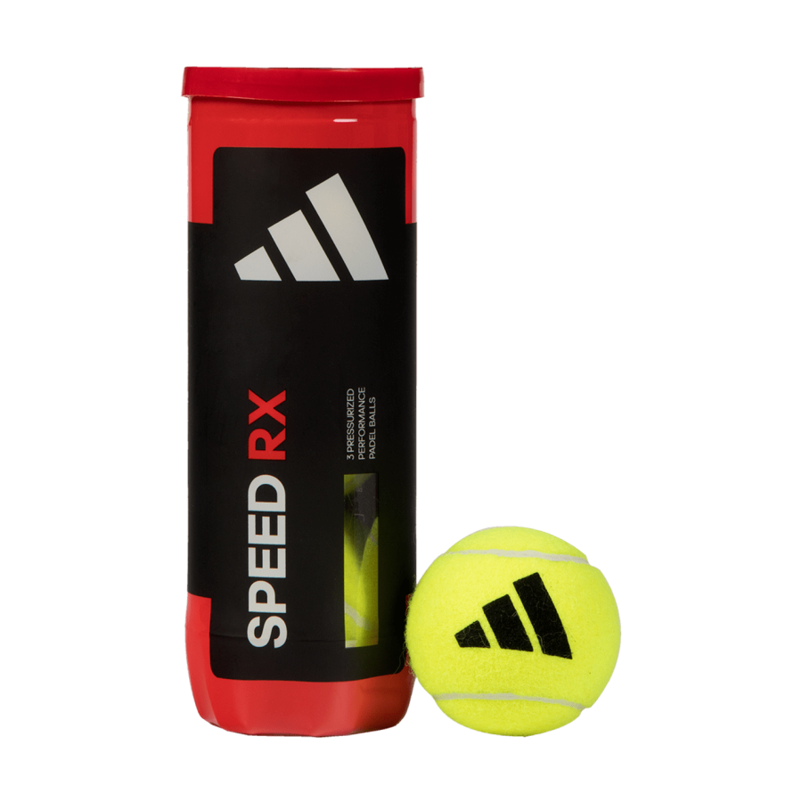 Adidas Speed RX Padel Balls Yellow in Tin (3pk)
