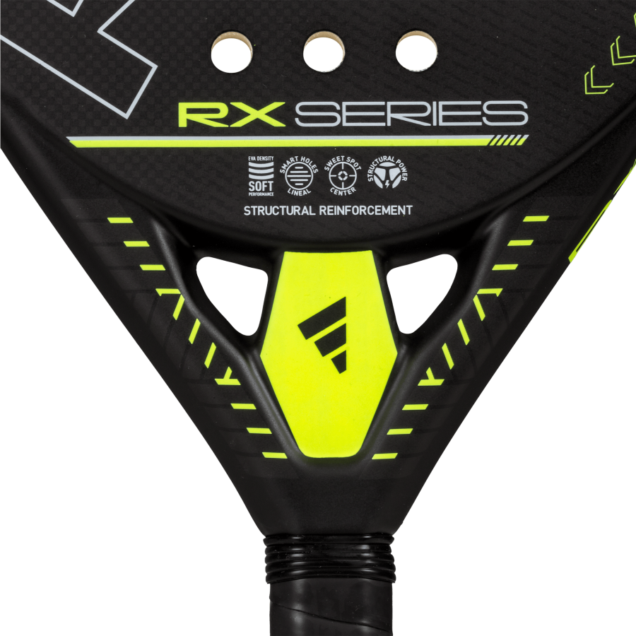 Adidas RX Series 3.4 Padel Racket - Black/Lime