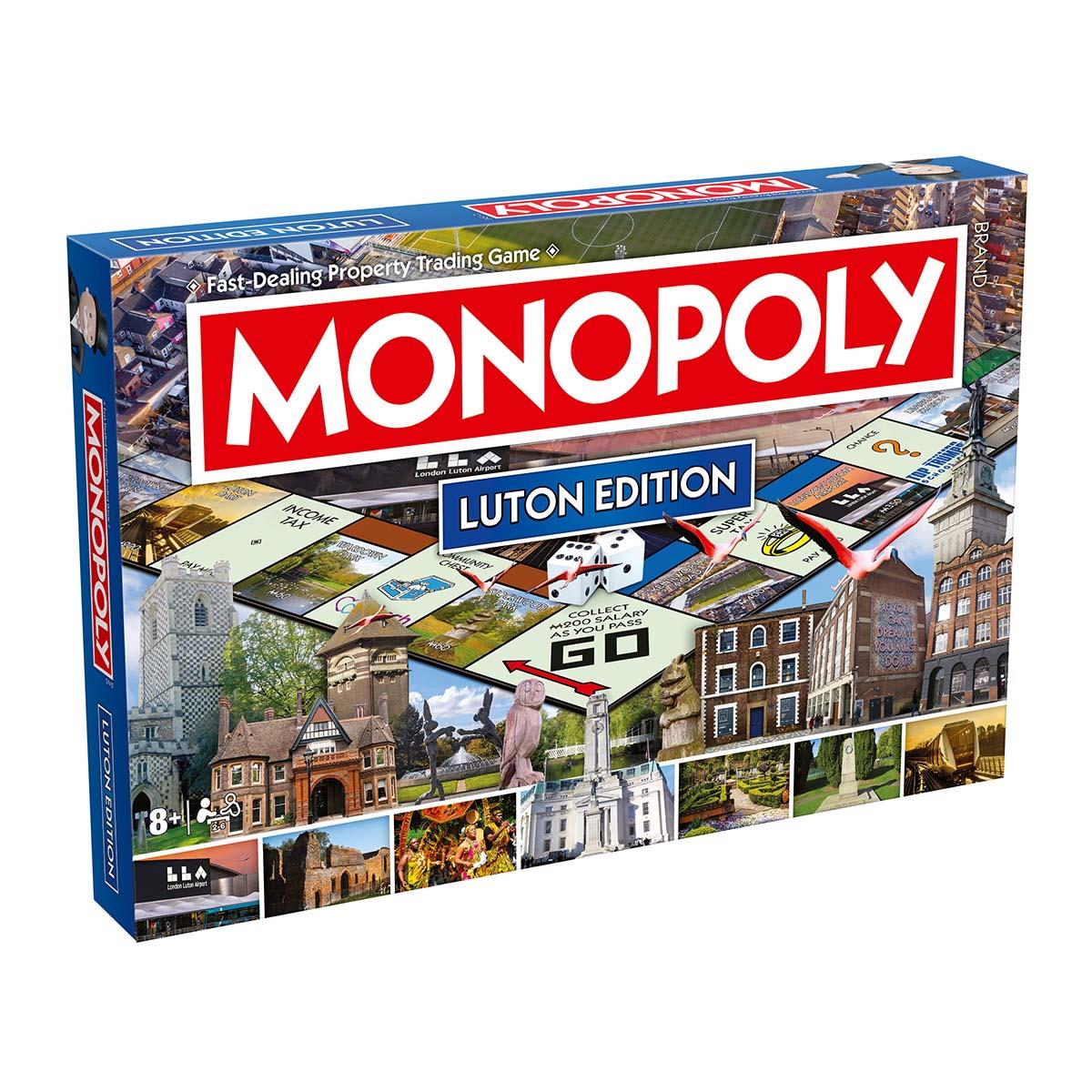 Winning Moves Monopoly Luton Board Game