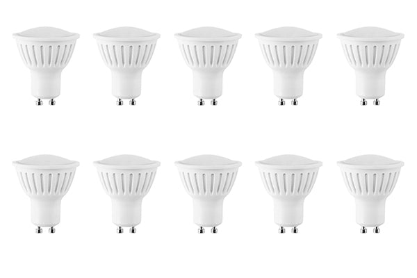 Toki LED 6W GU10 Natural White 4000K 450lm LED Spot Bulb (10pk)