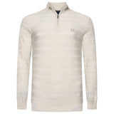 Crew Clothing Company Cashmere & Silk Blend Quarter Zip Jumper