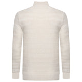 Crew Clothing Company Cashmere & Silk Blend Quarter Zip Jumper
