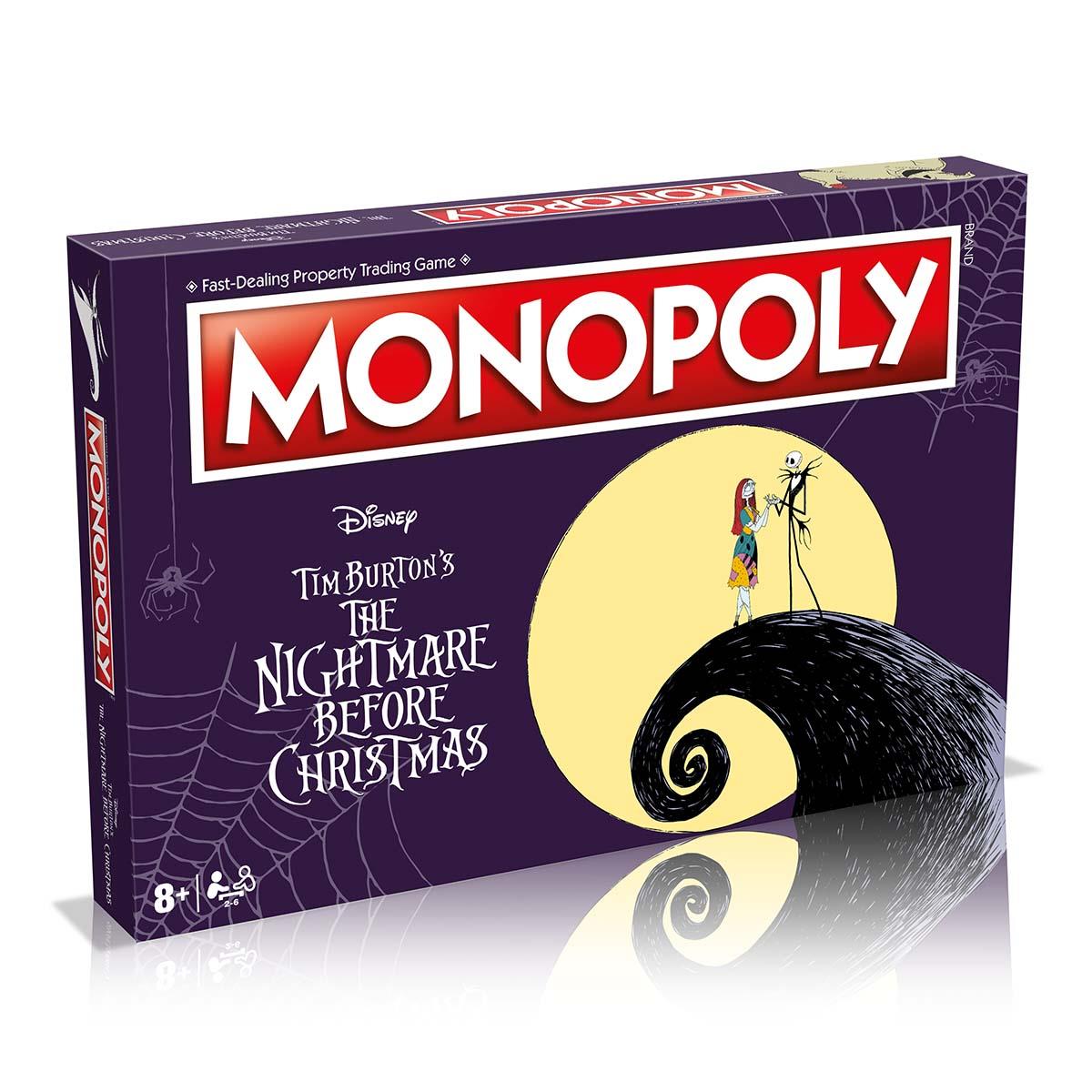 Winning Moves Monopoly Nightmare Before Christmas Board Game