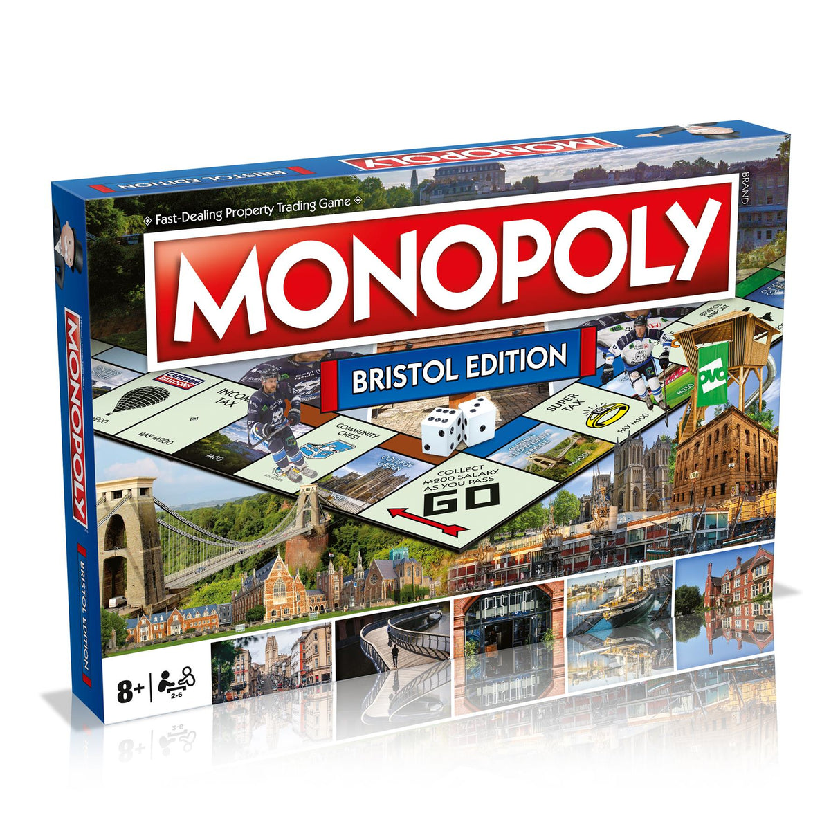 Winning Moves Monopoly Bristol Board Game