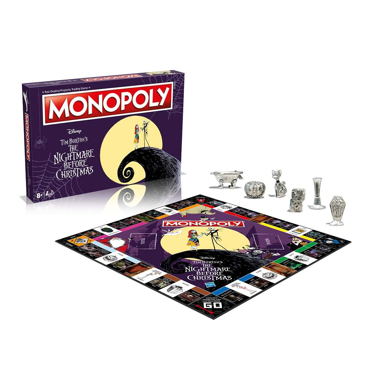 Winning Moves Monopoly Nightmare Before Christmas Board Game
