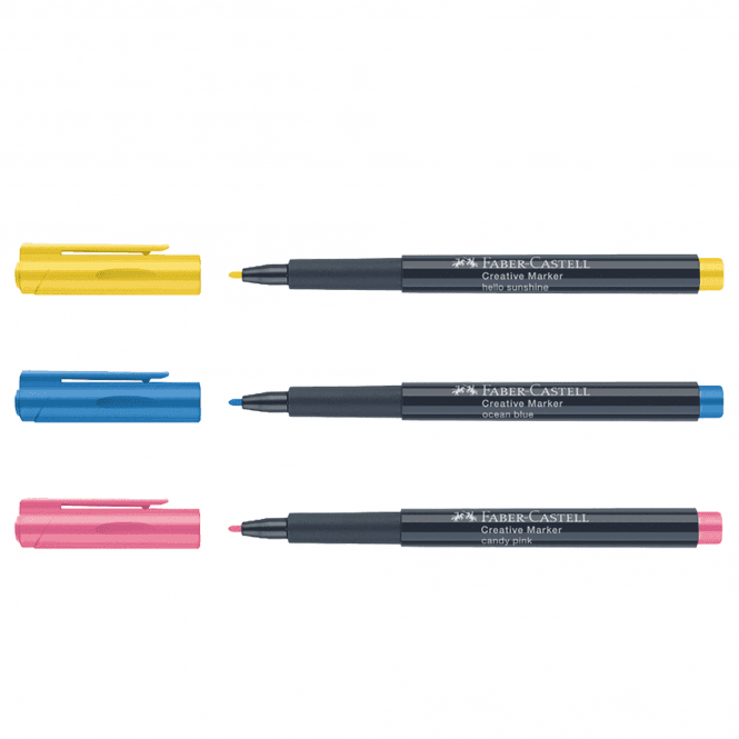 Faber-Castell Creative Marker Pen (Assorted Colours)