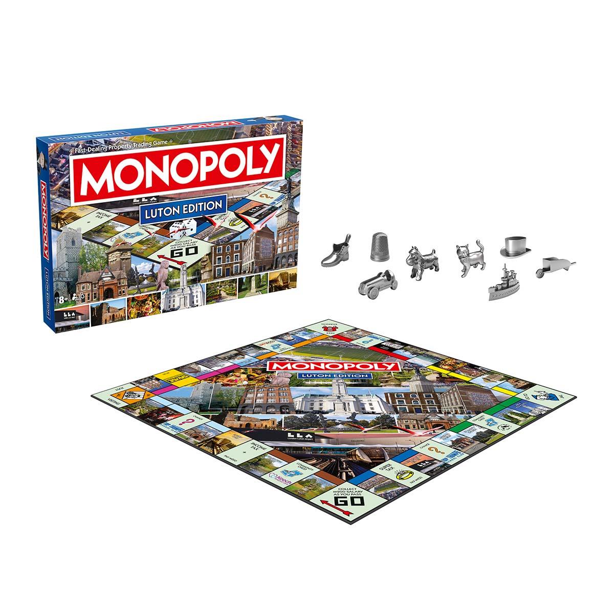Winning Moves Monopoly Luton Board Game