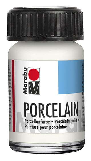 marabu porcelain paint white