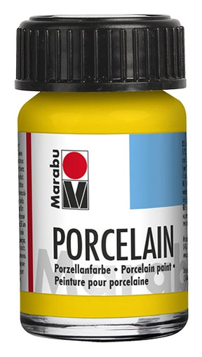 marabu porcelain paint sunshine yellow