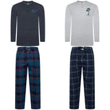 Lucky Brand Henley & Flannel Pant Pyjama Set