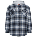 Wrangler Padded Hooded Shirt Jacket