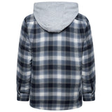 Wrangler Padded Hooded Shirt Jacket