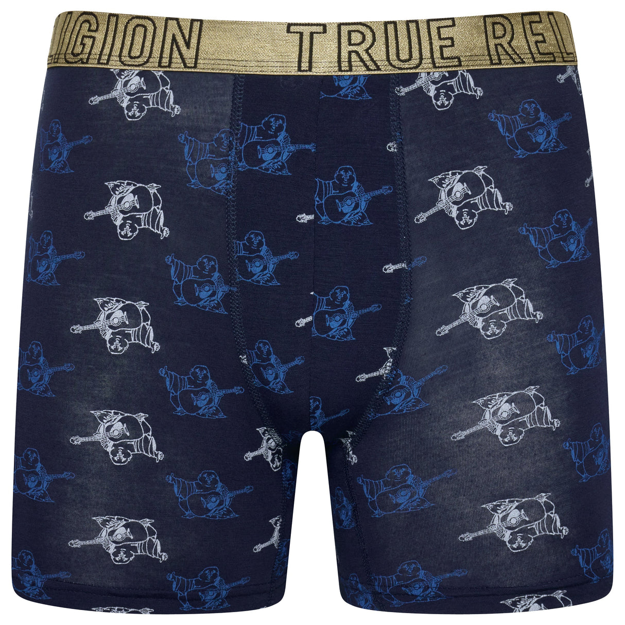 True Religion 4 Pack Fly Front Boxer Briefs