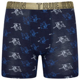 True Religion 4 Pack Fly Front Boxer Briefs