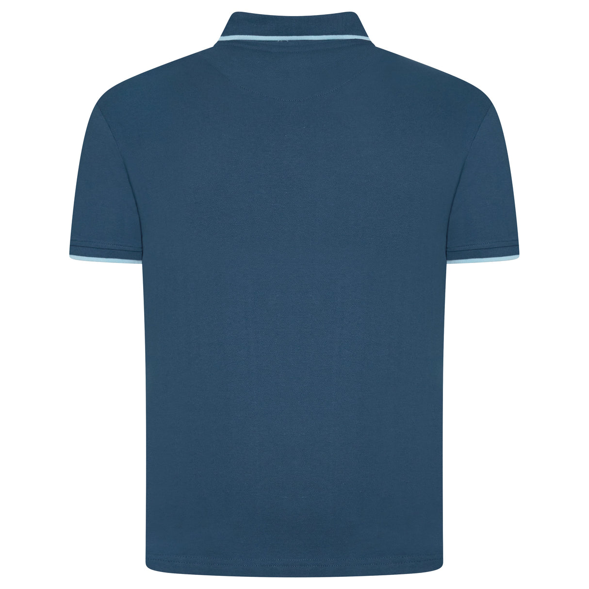 Evryone Contrast Tipped Polo Shirt