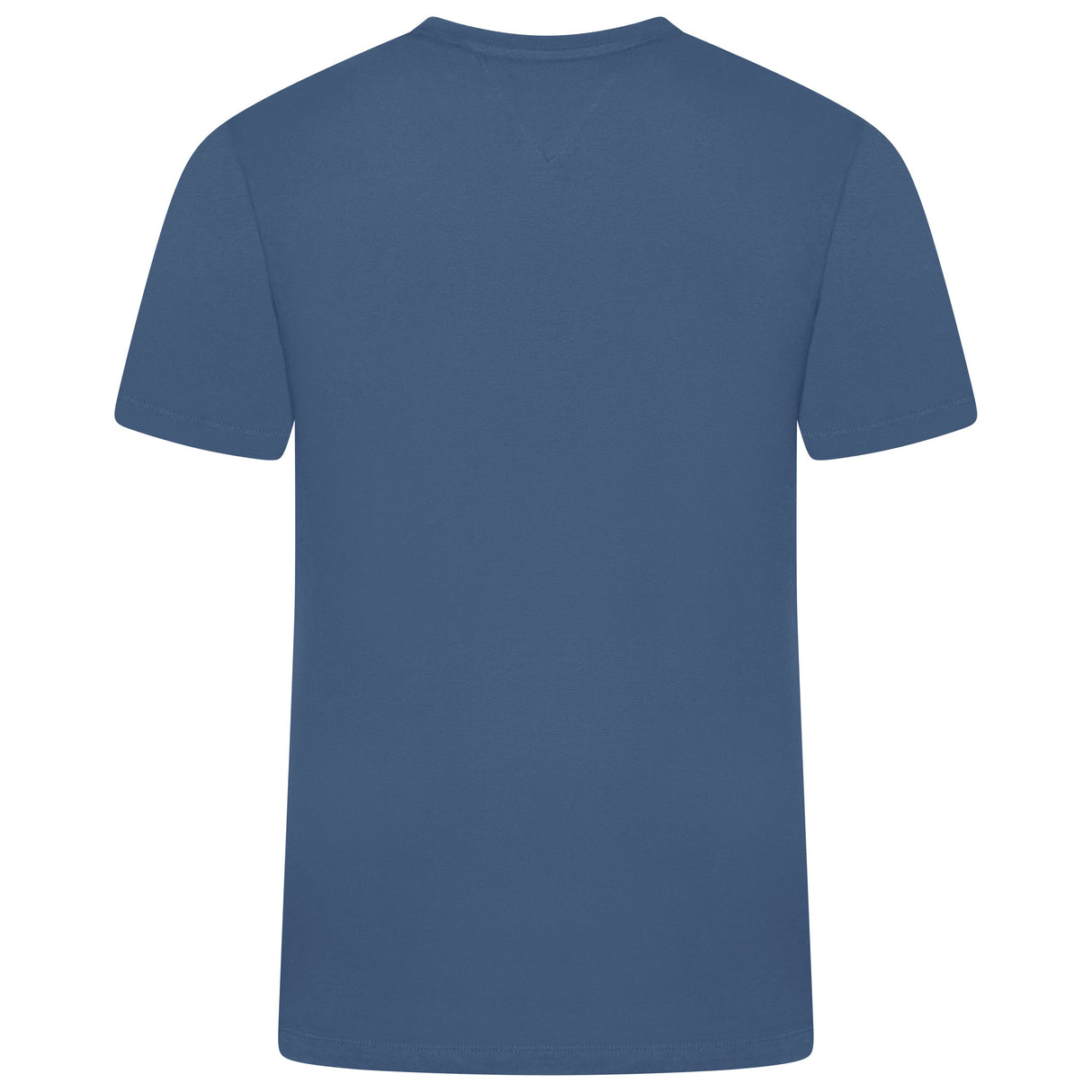 Tommy Hilfiger Flag Embroidery Fitted Crew Neck T-Shirt