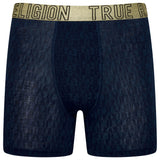 True Religion 4 Pack Fly Front Boxer Briefs