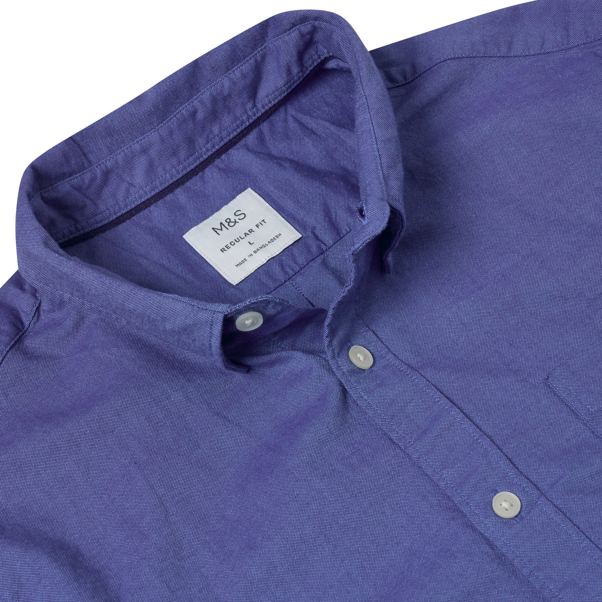 M&S Assorted Ultimate Pure Cotton Oxford Shirt