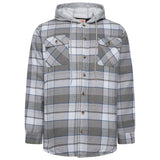 Wrangler Padded Hooded Shirt Jacket