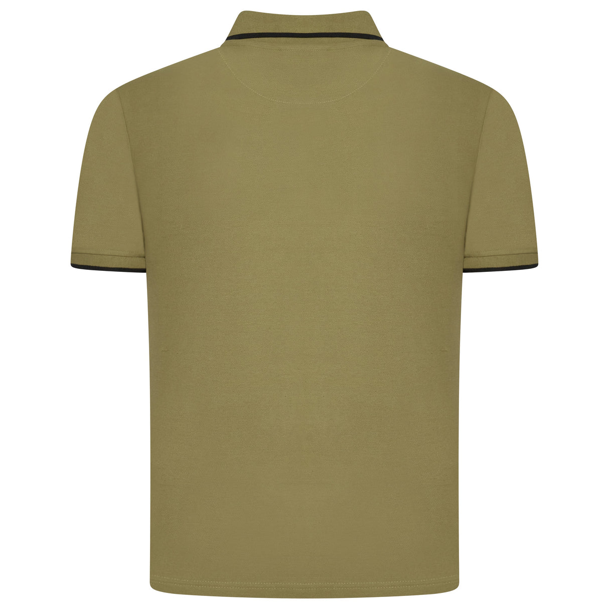 Evryone Contrast Tipped Polo Shirt