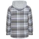 Wrangler Padded Hooded Shirt Jacket