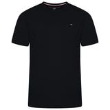 Tommy Hilfiger Flag Embroidery Fitted Crew Neck T-Shirt