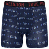 True Religion 4 Pack Fly Front Boxer Briefs