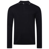 M&S Long Sleeve Cotton Modal Polo Shirt