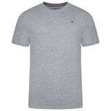 Tommy Hilfiger Flag Embroidery Fitted Crew Neck T-Shirt