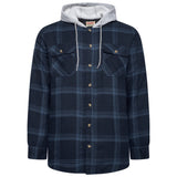 Wrangler Padded Hooded Shirt Jacket