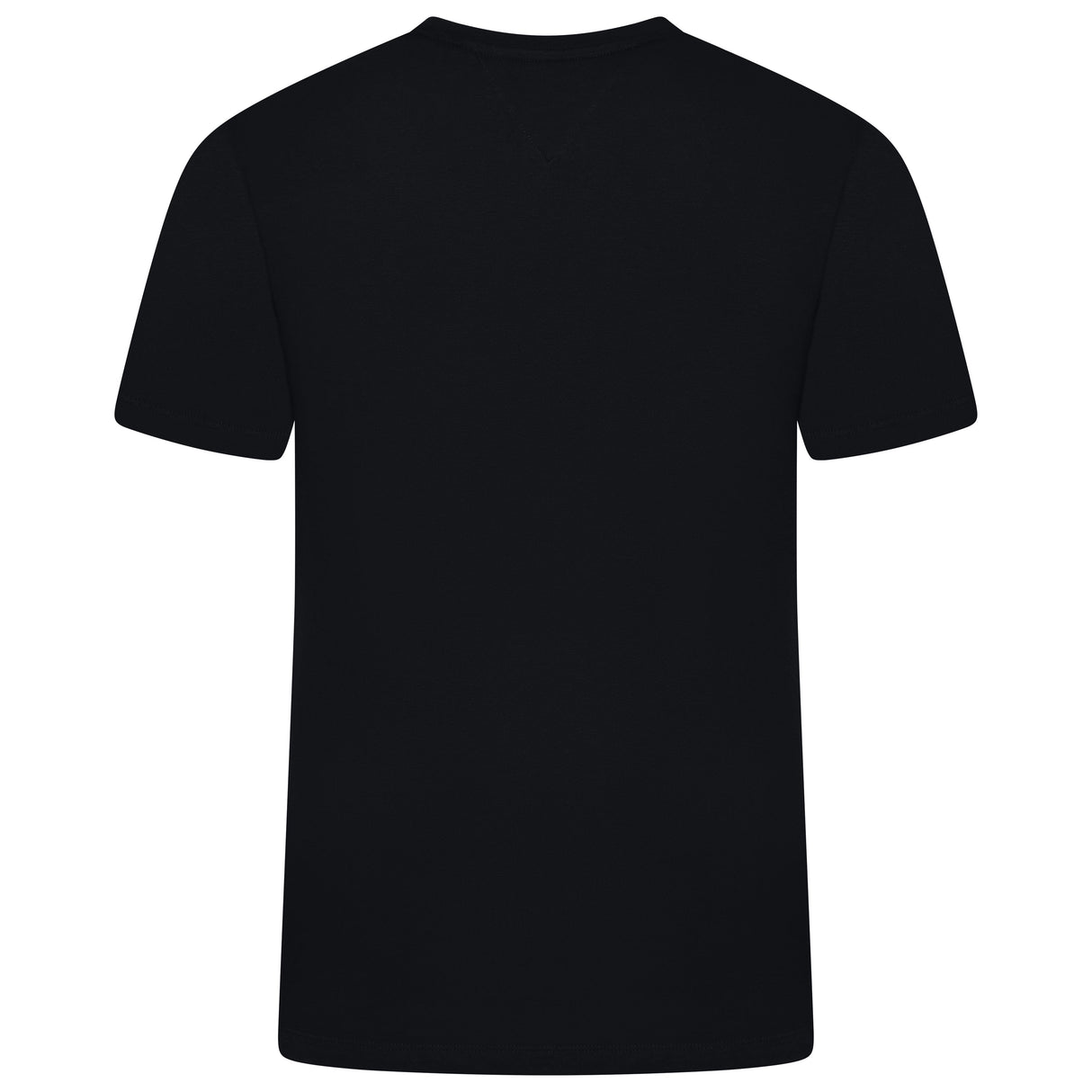 Tommy Hilfiger Flag Embroidery Fitted Crew Neck T-Shirt