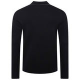 M&S Long Sleeve Cotton Modal Polo Shirt