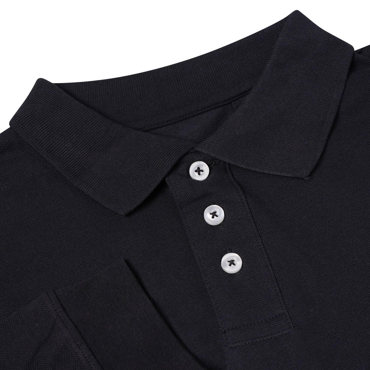 Everett Wales Long Sleeve Polo Shirt