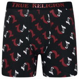 True Religion 4 Pack Fly Front Boxer Briefs