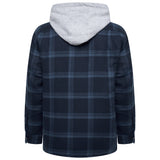 Wrangler Padded Hooded Shirt Jacket