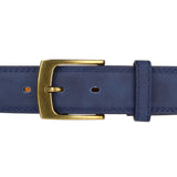 Forest 1.25" Wide Bonded Nubuck Leather Belt